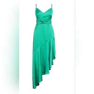 Guess Woman Midi Dress Emerald Green